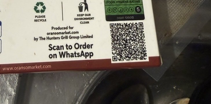 IamToyinRoberts's tweet photo. @liiyah_grey @oransomarket Scan QR code or message their WhatsApp . Also in some local African shops https://t.co/fN5IQKdgmR