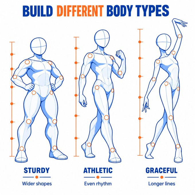 R3nderLab's tweet photo. One base, three completely different body types. https://t.co/A0ZUrQ4UYp