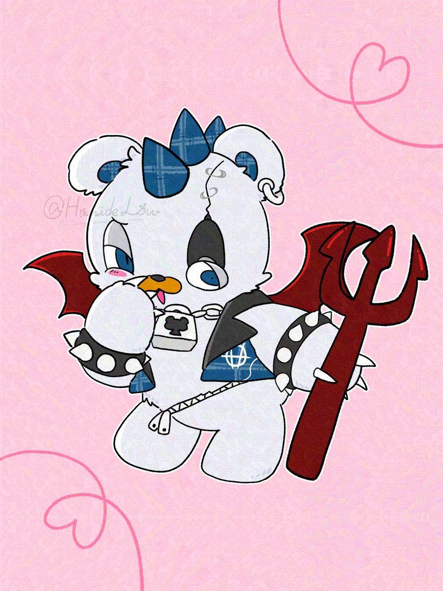HamideLou's tweet photo. こあクマパンクちゃん👿 https://t.co/t5X4irZIBI