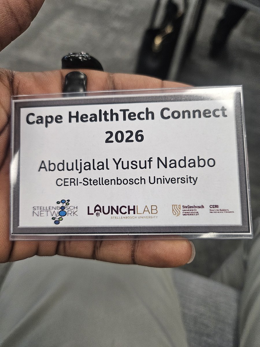 AJNadabo's tweet photo. "African Innovation doesn't have to mean a cheaper copy of a Northern product."

-Prof. Elmi Muller, Dean Stellenbosch Faculty of Medicine &amp; Health Science

#CAPEHealth https://t.co/VbeVUOmV0D