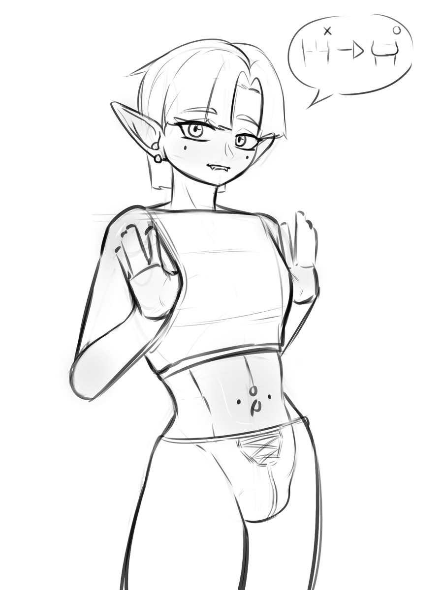 LordSpire_art's tweet photo. She's pretending to have big boobs
oc https://t.co/NHjX5ZGVgX