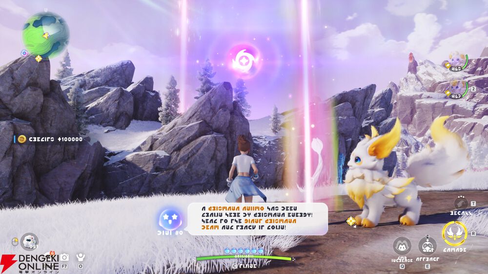 dengekionline's tweet photo. モンスター収集RPG『アニモ』がPC/PS5/Xboxで正式サービス開始✨
https://t.co/XRRNFhLByz
とってもキュートなアニモを捕獲していっしょに冒険するRPG。
アニモと“ツイン”して空を飛んだり崖を登ったりする探索も楽しい！🐾
9月23日にはスマホ版も配信予定✨ https://t.co/IxKkvH3UWj