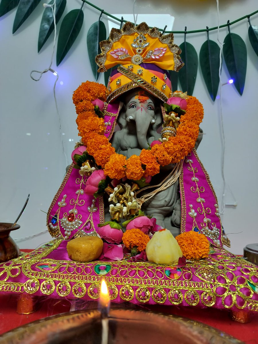 eletsonline's tweet photo. The celebrations continue at Elets Technomedia as we come together for another day of Ganesh Chaturthi with the same devotion, positivity, and spirit of togetherness.

Ganpati Bappa Morya!

#GaneshChaturthi #GaneshSthapna #Prasadam #EletsTechnomedia #TeamElets #FestiveCelebration https://t.co/mfSeXTPjEh