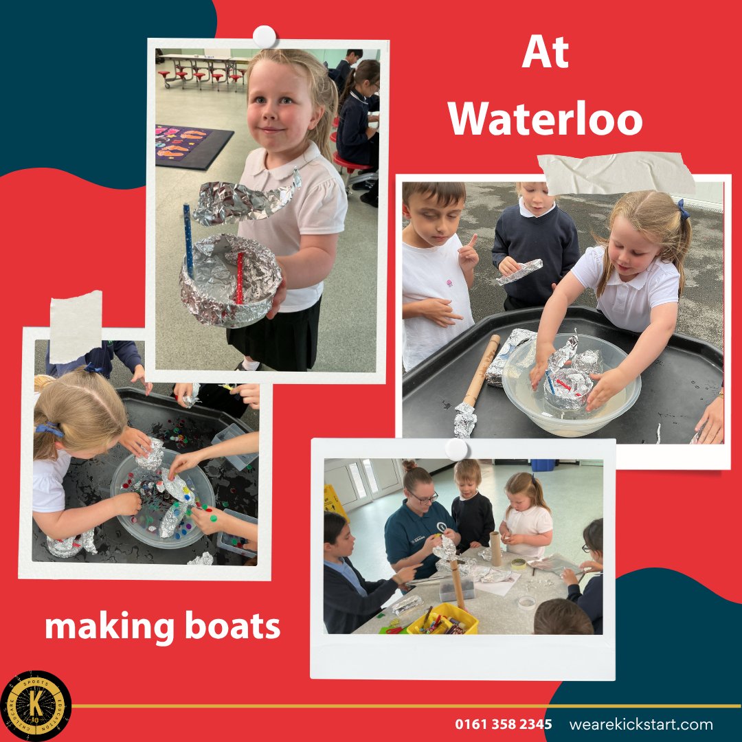 wearekickstart's tweet photo. ✨ Yesterday was full of creativity and fun across some of our childcare settings! 

🎨 From arts and crafts and boat-making to drawing, shading, appreciating our families and more! ⛵️💕

Take a look at what our children got up to! 👀

#Childcare #Kickstart https://t.co/osOLvXEpLV