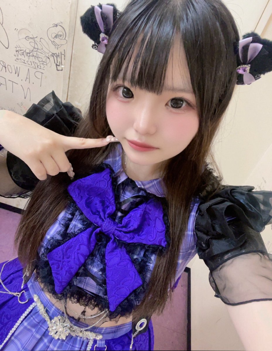 koiiro_mina's tweet photo. おくれた！衣装チェンジ公演ありがとうございました！💜
紫どうー？？似合ってるー？^ᴗ ̫ ᴗ^♩
本日6days最終日です❕よろしくです( > ·̫ <)👍🏻 https://t.co/vIGhyV1Jwz