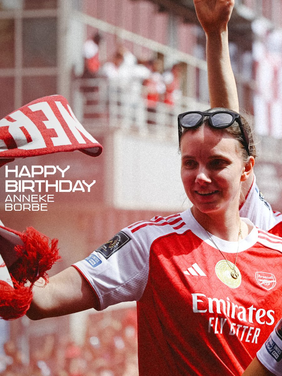 ArsenalWFC's tweet photo. Happy birthday, Anneke! 🥳 https://t.co/xpebTGP5Xe