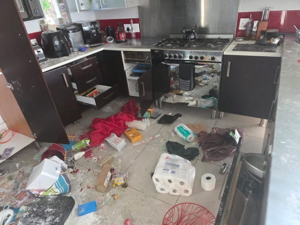 PolyannaBrey's tweet photo. Source: https://t.co/rCJKRxFx0j
 https://t.co/ahO7Ip1un6
Baboons wreak havoc inside a Gordon's Bay home.😳 https://t.co/PbNmyPJi7Q
