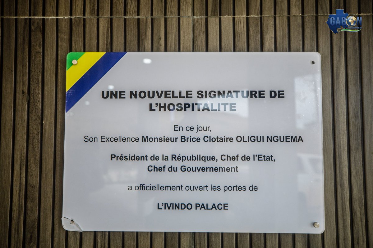 GADeveloppement's tweet photo. 𝐈𝐧𝐟𝐫𝐚𝐬𝐭𝐫𝐮𝐜𝐭𝐮𝐫𝐞𝐬 : L’Ivindo Palace est désormais opérationnel à Makokou !

L’établissement dispose de 33 chambres, dont 3 suites VIP et une suite présidentielle, ainsi que d’un restaurant et d’un bar.

#GabonDéveloppement #IvindoPalace #Makokou #Tourisme #Gabon https://t.co/dWrGZHqotY