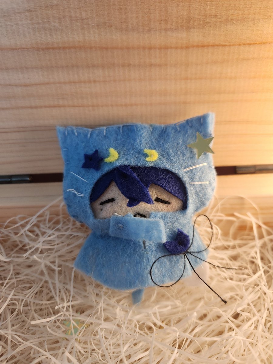 A_aksung1101's tweet photo. #악월 #AKUGETSU 
악월 펠트인형 만들엇어요!! https://t.co/x0xjIzvqrh