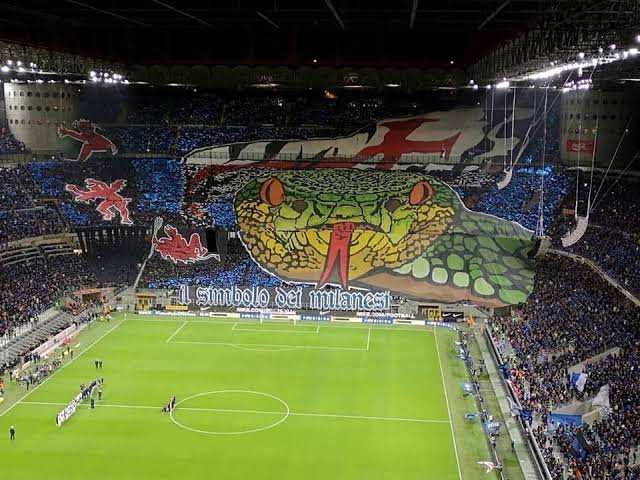 OpiniBolaID's tweet photo. Bagi saya Derby Milan bukan yang terbaik di dunia tapi yang terindah di dunia. https://t.co/kQJ9JSS3Kd