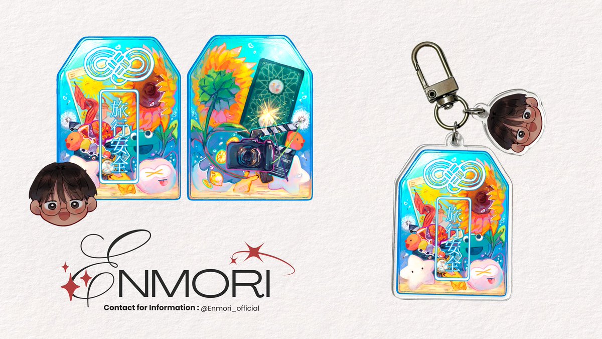Enmori_official's tweet photo. ✿ THANK YOU FOR SUPPORTING ENMORI ✿
ขอบคุณลูกค้าที่ไว้วางใจให้ ENMORI ออกเเบบของขวัญวันเกิด🎂  
 🫶🏻งานนี้ลูกค้าบรีฟ คาแรกเตอร์ของเจ้าของวันเกิดมาให้ร้านเราวาดออกเเบบเป็นพวงกุญเเจ เป็นเครื่องราง OMAMORI ของญี่ปุ่น ✨

Enmori รับออกเเบบงาน ทำของขวัญ ของชำร่วย ของที่ระลึก ของขวัญวันครบรอบ พร้อมสั่งพร้อมให้ สนใจติดต่อได้ที่ INBOX ครับ

#EnmoriGallery #Enmori #รับวาดเเฟนอาร์ต #รับออกแบบของขวัญ #ทำของชำร่วย #งานวาด