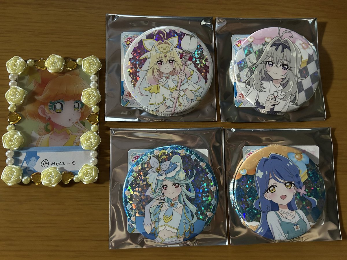 mocz_e's tweet photo. 【交換】 名探偵プリキュア ホログラム缶バッジ 第2弾

こちらとは別に1boxオンライン注文済

譲 エクレール くれあ アルカナ るるか
求 ジェット先輩 (ひと優先)

ひとver.の場合 当方1:2~
ようせいver.の場合当方1:3~

郵送交換希望

検索からもお気軽にお声がけください https://t.co/7piMmFzzvj