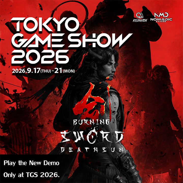 BurningSword_DS's tweet photo. Burning Sword: Death Sun is back! 🔥⚔️
With a brand-new update on the way.
Meet us at Hall 8, Booth C14
at Tokyo Game Show 2026.
We’ve missed you all.
 The Burning Sword will blaze once again!
Wishlist now https://t.co/XGUS6BAsud

#BurningSwordDeathSun #burningsword #HackAndSlash #IndieGame #TGS2026