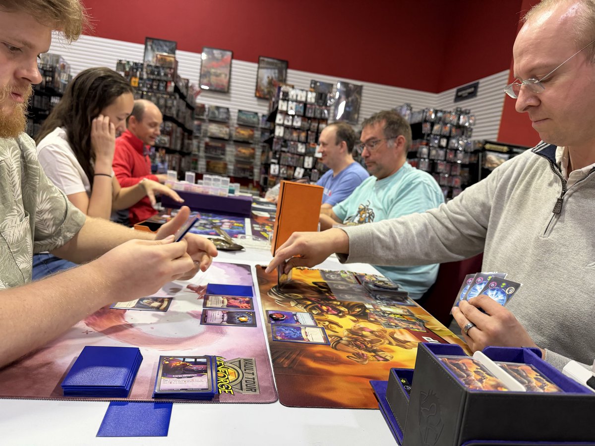 ArchonsCorner's tweet photo. ๐ PLAY KEYFORGE LOCAL! ๐
Vault Tours are awesome, but local play is where the community grows.
๐ Support your LGS
๐ค Meet other Archons
๐ฅ Bring an extra deck for someone new
๐ FORGE SOME KEYS!
๐ Where do YOU play KeyForge locally? Drop your city/store below!
#KeyForge https://t.co/uMqvBqbBy5