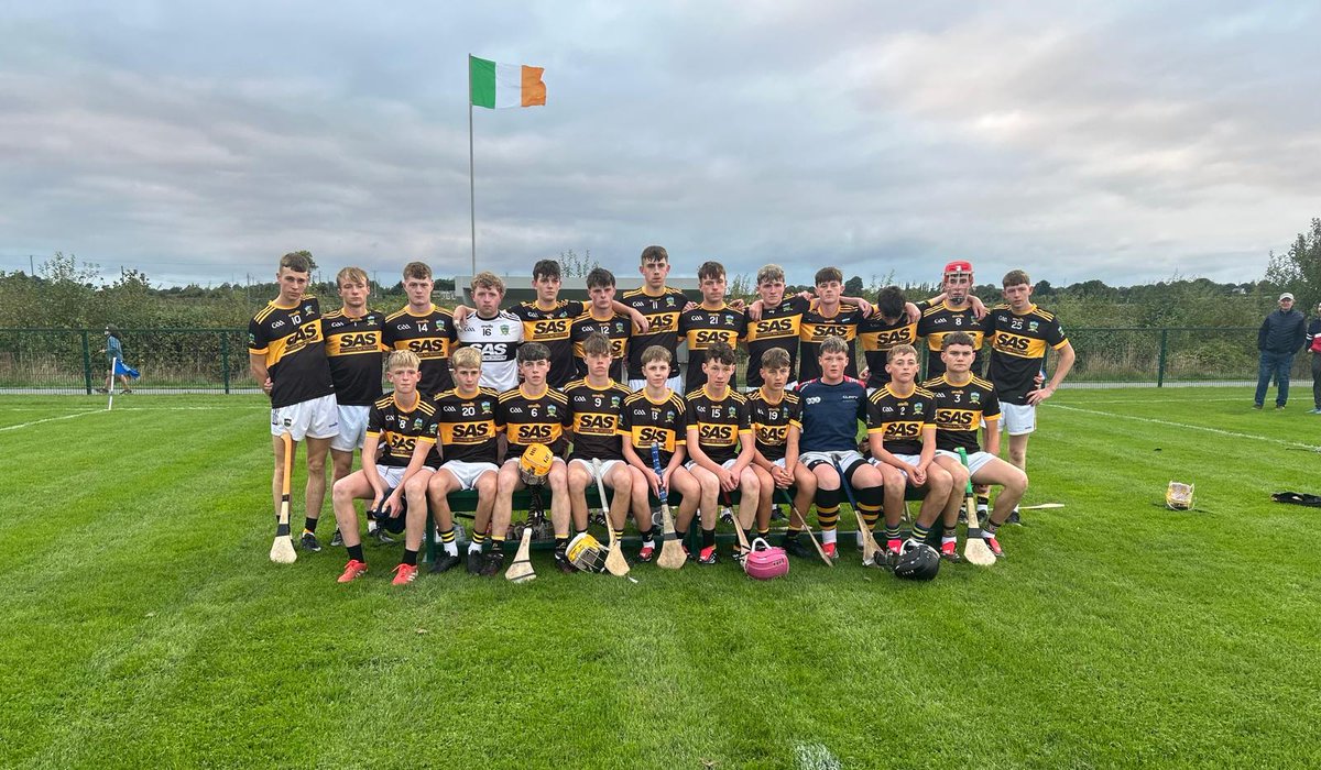 Fethardtownpark's tweet photo. Congrats to @StMarys_HC  on a thrilling win over an excellent @GaaStPatricks  in last night’s @TipperaryGAA  County Minor C Hurling Final. Huge credit to both teams on a fantastic game that went right to the wire! https://t.co/OH1EZ5bhAV