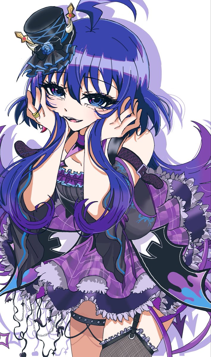 Yakourakurage's tweet photo. この衣装のイルミ様が好きすぎる。
 #魔入間  #魔入間FA https://t.co/fCBLjHcMqg