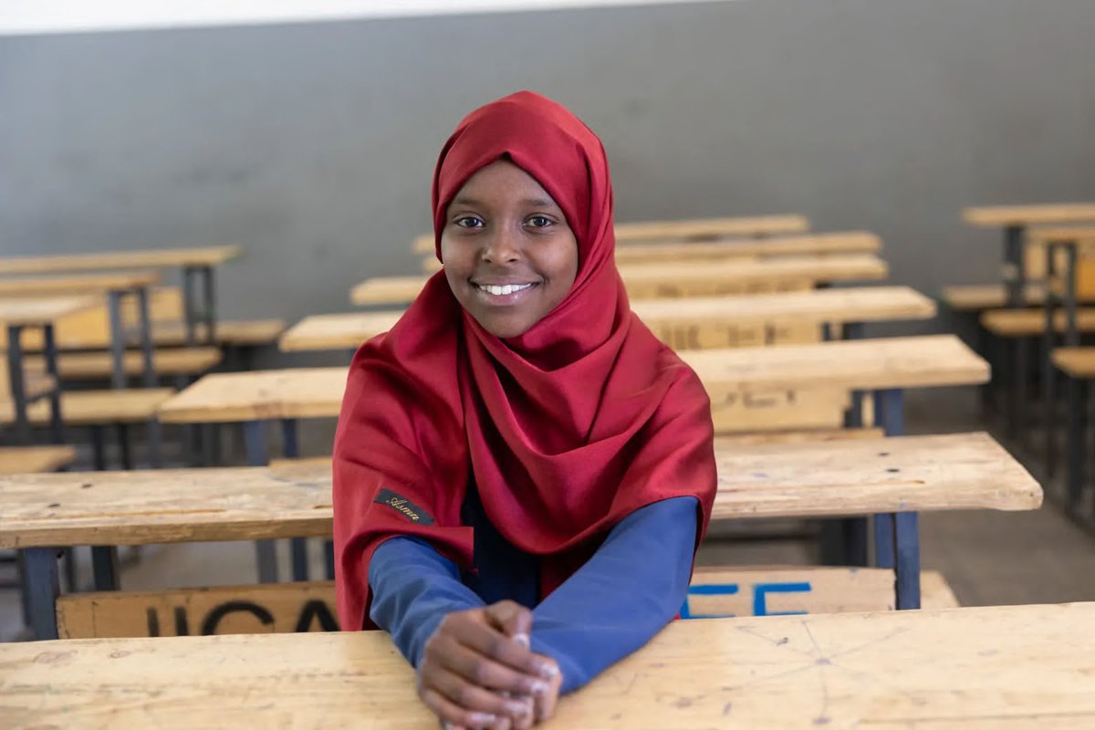 UNEthiopia's tweet photo. With support from #JICA and partners, the #UN is rehabilitating schools, building classrooms, latrines and girls' safe spaces, helping children like Hania return to safe learning environments where they can learn, thrive and hope again. 

More:➡️https://t.co/wPn4YgGVBc https://t.co/umMwZmZvpM
