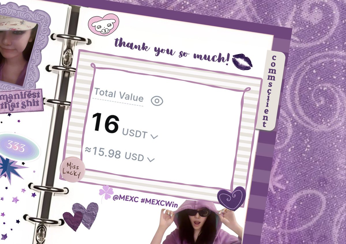 commsciient's tweet photo. another MEXC win 🥹🙌🏻 thank you so much @MEXC #MEXCWin fam for this one!! I didn't know I won, I just decided to check my wallet today and was surprised to saw a balance 😭💜 MANIFESTING MORE WINS TO COME FROM YOUU #MEXC FAM 🙏🏻🧘🏻‍♀️ https://t.co/yWaMjJ16Ka