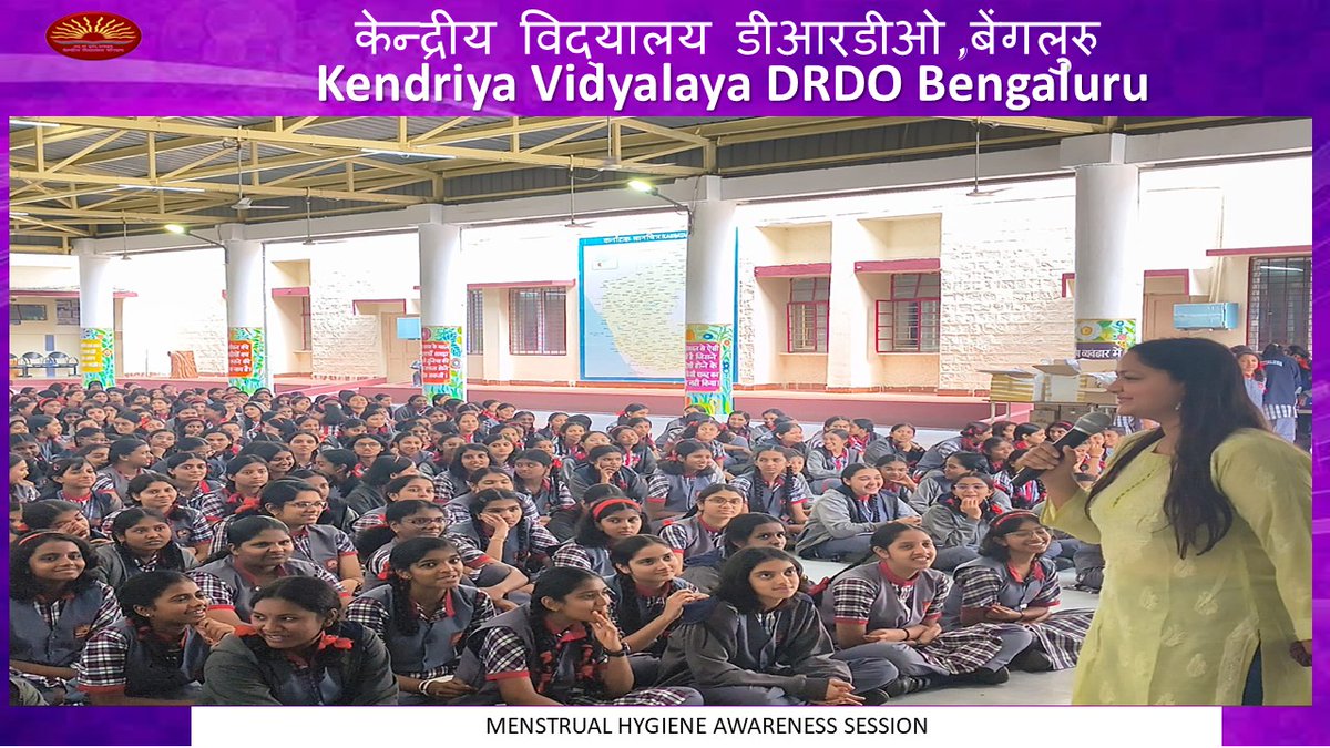 kvdrdo's tweet photo. Menstrual Hygiene session for girls https://t.co/il8FYiKuog