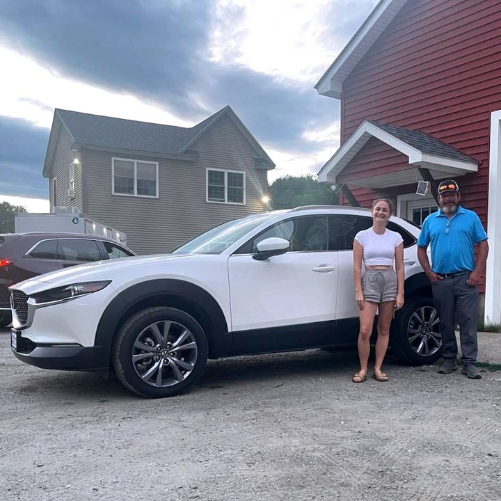 MelidaBontbn's tweet photo. Congratulations to Randy’s newest customers! Ethan R. is cruising in a 2017 Subaru WRX Premium, Kassie M. in a 2022 Jeep Compass Laredo, and Sydney J. in a 2024 Mazda CX-30 Premium. Thank you for choosing McGee Mazda Claremont! https://t.co/AX5AB2GoG6