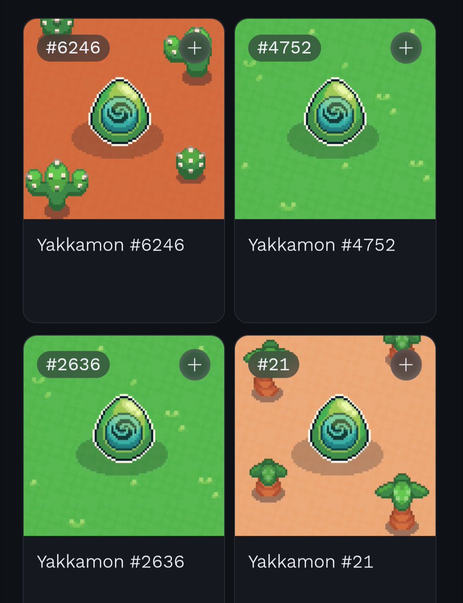 MadeliriumDem's tweet photo. @AntitheiNFT @yakkamon_game I managed to get the fourth one 😁 https://t.co/yVmb2IwtfK