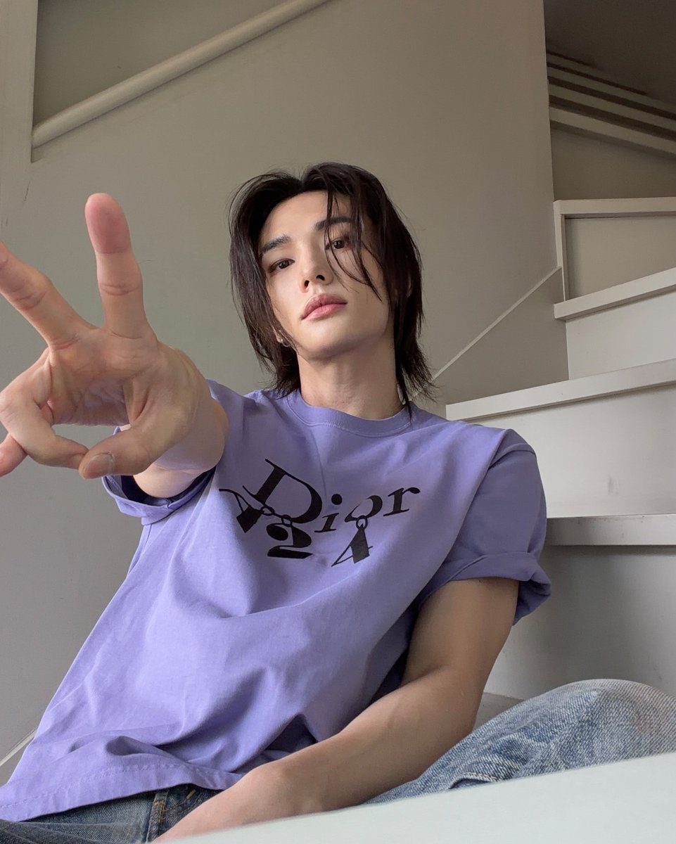 Dior's tweet photo. Dior meets A24. A new creative partnership bringing together film, fashion and theatre.

Featuring Hyunjin.

More https://t.co/cIY8seI50B

#DiorA24 https://t.co/u9PbtRu5OM