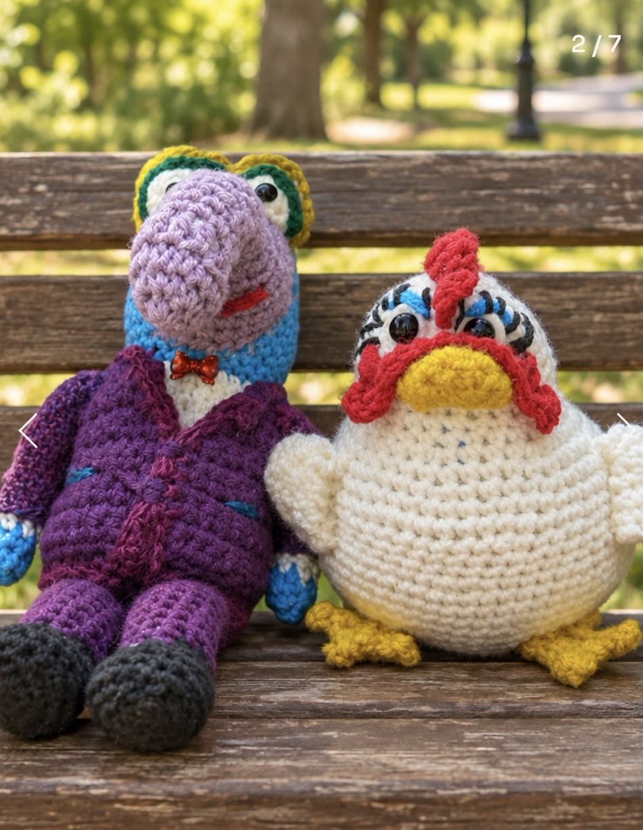 motts797's tweet photo. Gonzo and Camilla are done. Kermit and Scooter are 90% done, so should be listed soon. As for the rest of our Muppets, I will get them done as time permits. Starting October 1, I have tasked myself with a challenge to do 100 headbands and 100 hats. A https://t.co/SDPT20EoOC