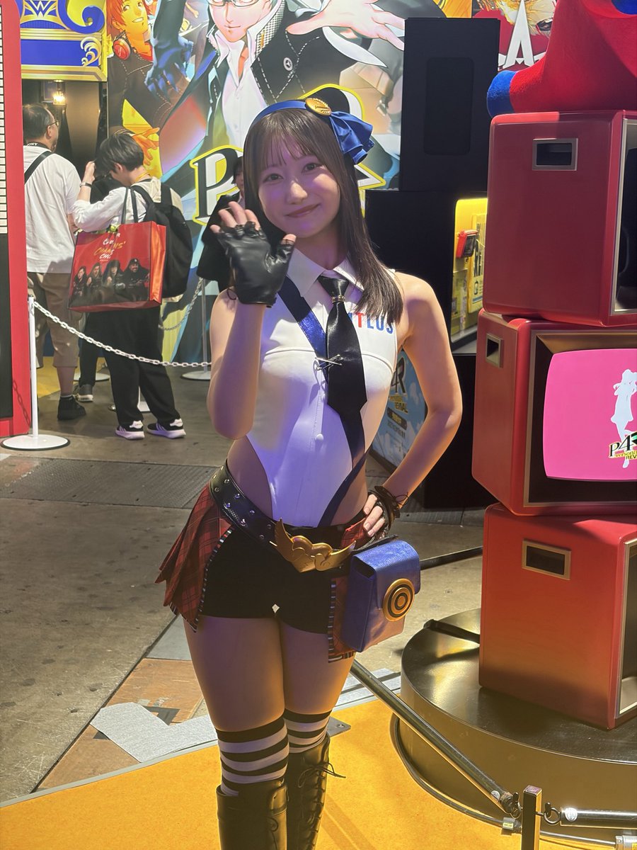 tumutumu_ara's tweet photo. TGS2026

東京ゲームショウでATLUSのかわいい子にレスもらいました
ペルソナやばかったー https://t.co/DGnT7lXMAQ