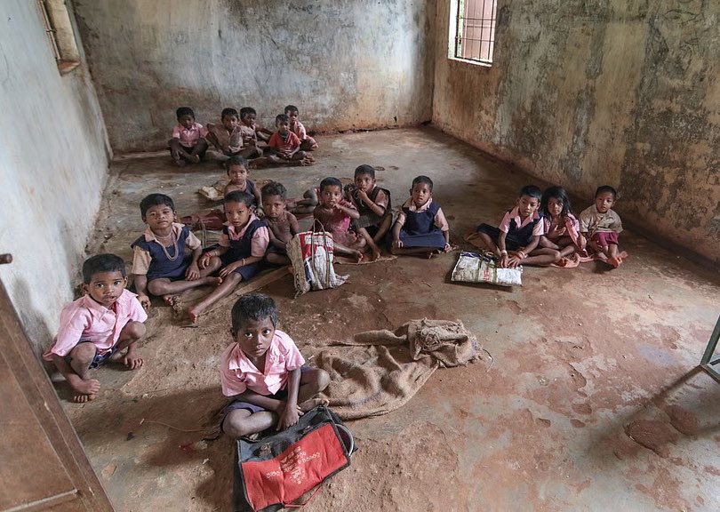 Cockroachisback's tweet photo. Dear PM @narendramodi,

Tribal children have been ignored by the system for far too long.

Please fix their schools.

Let every Adivasi home have its “Ashirwad ka Diya” 🪔 https://t.co/cVwhguyueR