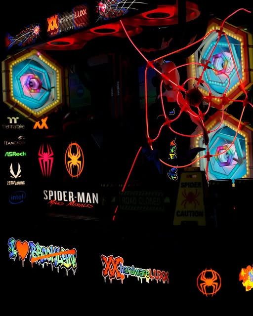 teamgroupinc's tweet photo. Everyone keeps telling me how my build is supposed to go! Nah... I’mma do my own thing. 🕷️✨
Breaking the rules and pushing limits with uncompromised power backed by T-FORCE.
Who says you have to follow the standard setup?
📸 Photo by: @Thermaltake_de
#TeamGroup #TFORCE #pcbuild #pcgaming #custompc
