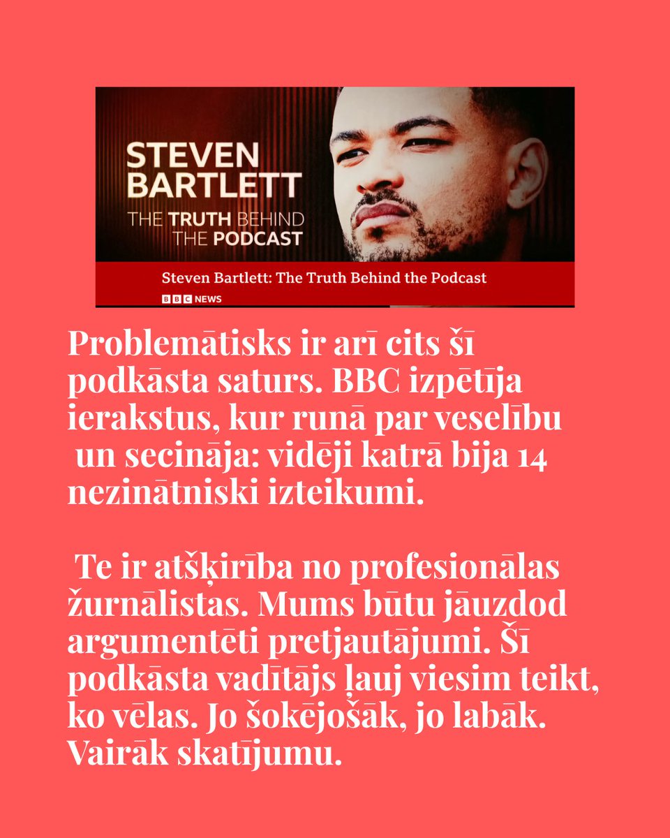 IngaSpringe's tweet photo. Ja tu klausies Diary of CEO, varbūt šis noderēs.
Te izvērstāk: https://t.co/HYhwYJu6fW https://t.co/1bXoqTBH8u