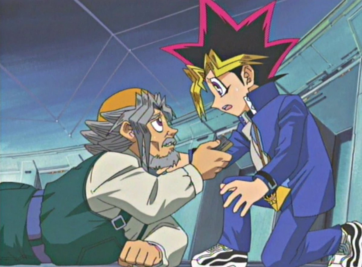 SwagCrona's tweet photo. “Take my cards and teach him respect. Teach Kaiba respect for ame no habakiri no mitsurugi.” https://t.co/cUsNhp0yn0