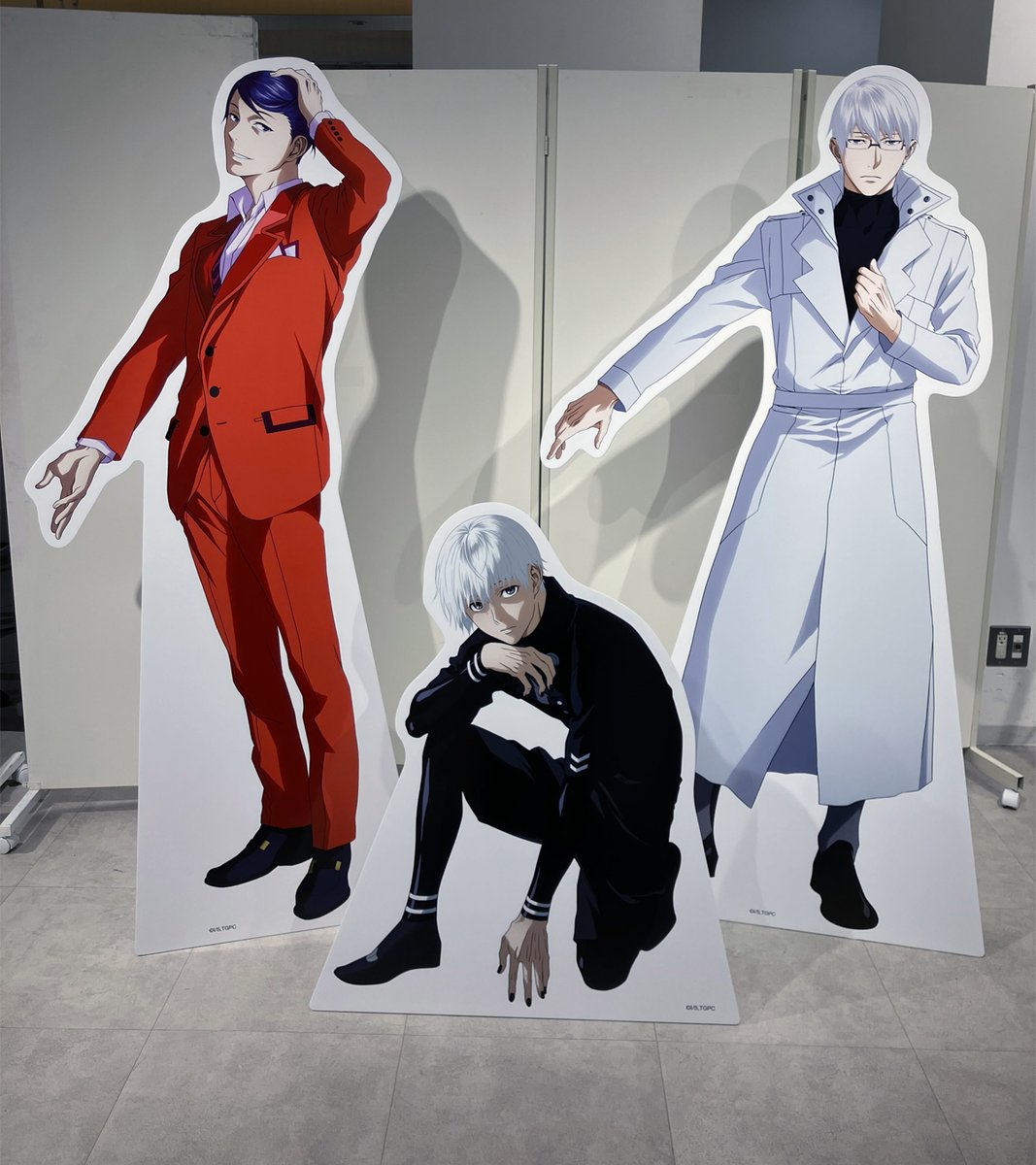 dflicense's tweet photo. ＼いよいよ明日9/18(金)スタート！／

TVアニメ『東京喰種 トーキョーグール』POP UP SHOP in 新宿マルイ メンが開催されます🎉

注目の見どころはこちら👇 
☕ 金木・月山・有馬のシルエットが印象的な描き下ろしグッズ販売 ☕
迫力の等身大POP展示 ☕ 
一部スケジュールにて【MR特別体験】も実施予定！

皆さまのご来場をお待ちしております！

👇特設サイト👇
https://t.co/TsLTlzGVL7

#東京喰種