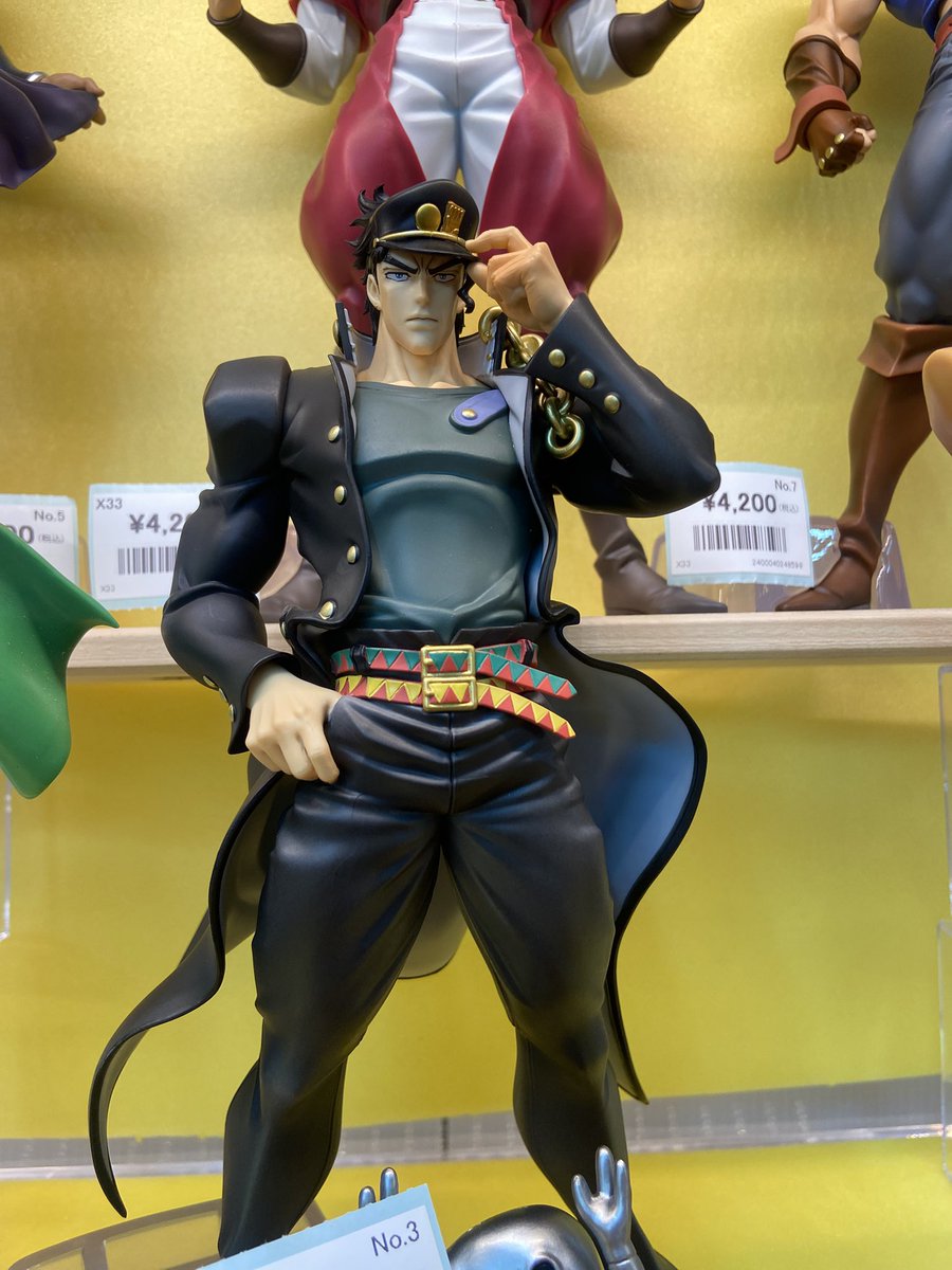 ASTOP_CENTER's tweet photo. [A-Stop Radio Center Store]

[ShowCase Information]

The following figures have arrived in case 🌟X-32🌟⚡️⬇️

#JoJosBizarreAdventure

These large-scale JoJo figures look absolutely incredible! 🥵🔥🔥

#Astop #RadioCenterStore #Akihabara https://t.co/mYrS6dLDjz