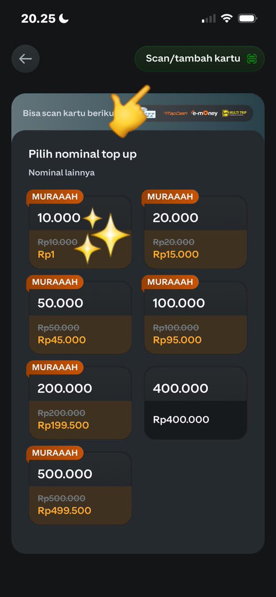 barbar87_'s tweet photo. kapan lagi isi saldo flazz di app gopay dapet saldo balik, ini di gopay bayar Rp1 dapet saldo 10ribu loh gass kan #FLAZZ1RUPIAH https://t.co/Y35hby36Wt