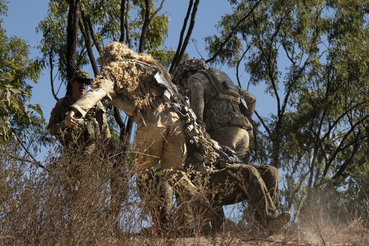 AustralianArmy's tweet photo. Flashback Friday to Exercise Pozieres Run 2026. 💪 

📸 TPR Wade Musicka 

#AusArmy https://t.co/RnFd8v9sNO