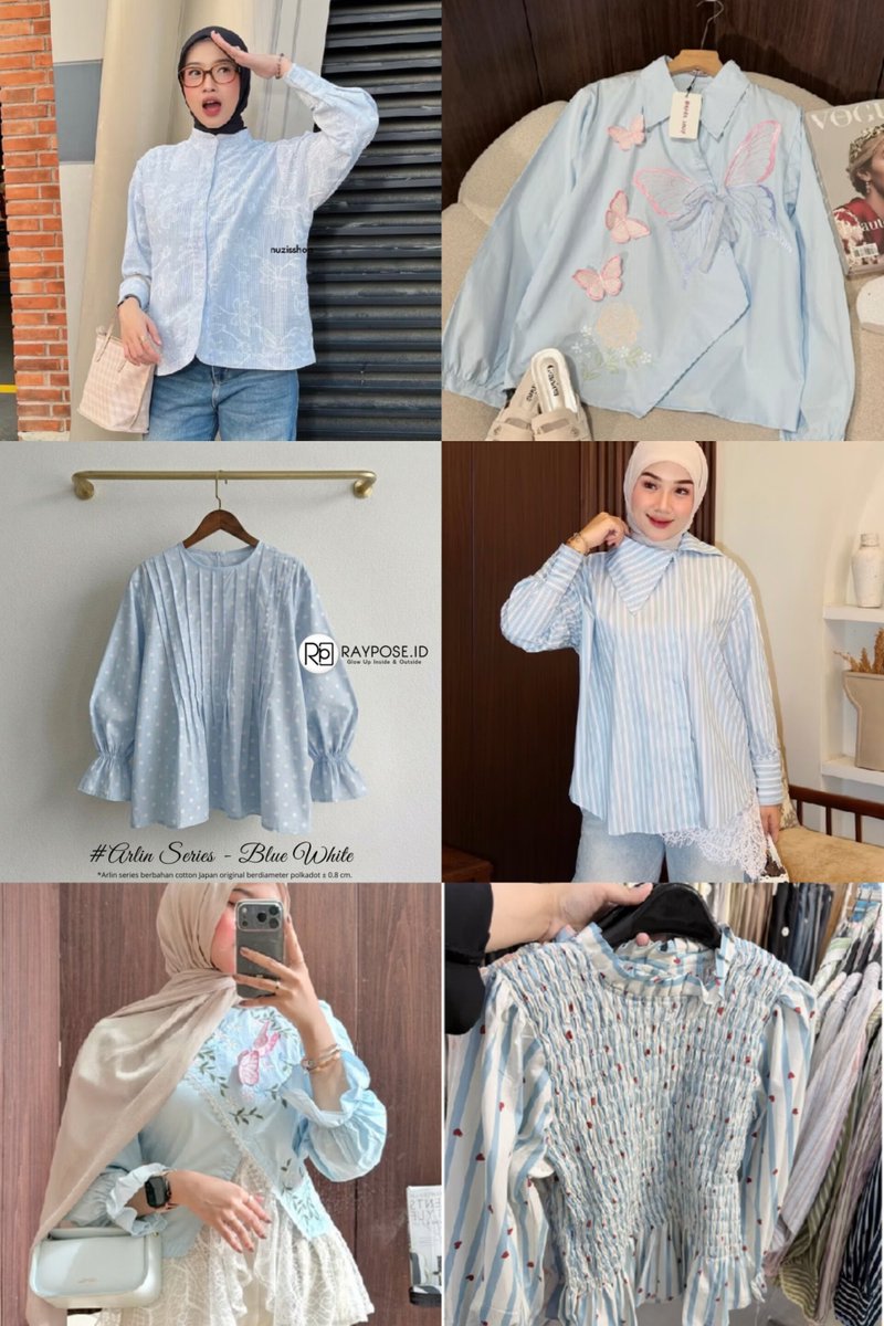 sishysyahnanda's tweet photo. Pecinta soft blue merapat! 🩵 Dari sekian banyak racun baju, yang satu ini beneran bikin salfok banget pas pertama kali liat. Tebak berapa harganya? 🔥

CANTIK BANGET KAN BLOUSENYA https://t.co/DXSMIoOFgu