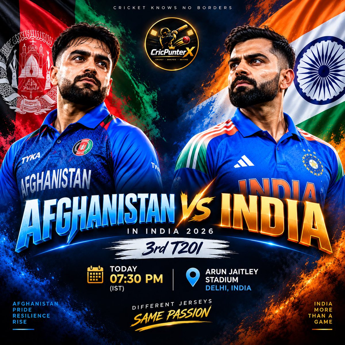 CricPunterX's tweet photo. 3rd T20I Giveaway 🥳

Top batter 
Top bowler 
Match winner

Winner will get  500 Rs

Rules 🚨

📌Must Follow @CricPunterX 
📌Like &amp; Retweet
📌Tag 3 Friends 

#AFGvsIND #INDvsAFG #CricketGiveaway #CricPunterX #T20I https://t.co/RVIo6ezSy5