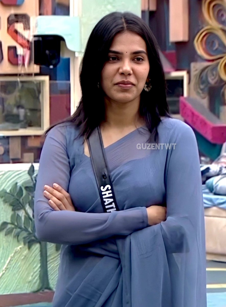 guzentwt's tweet photo. Prettyyy 😍❤️

#Shathiga #BiggBossTamil10 https://t.co/WomjU3AnXu