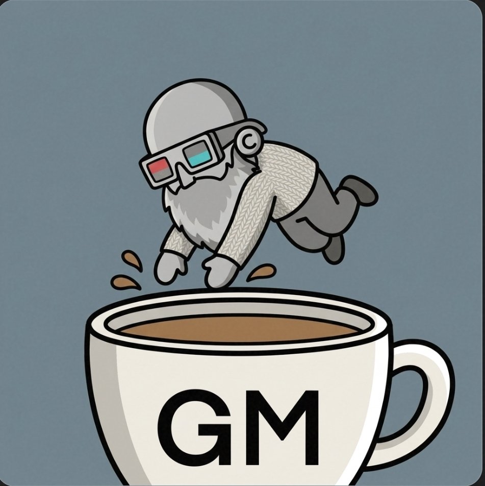 OvoOnoETH's tweet photo. Goood morning everyone ☀️💪

It's one of those days when I need an extra big coffee today to push me forward ☕️😁 https://t.co/kzHb6AwUM5