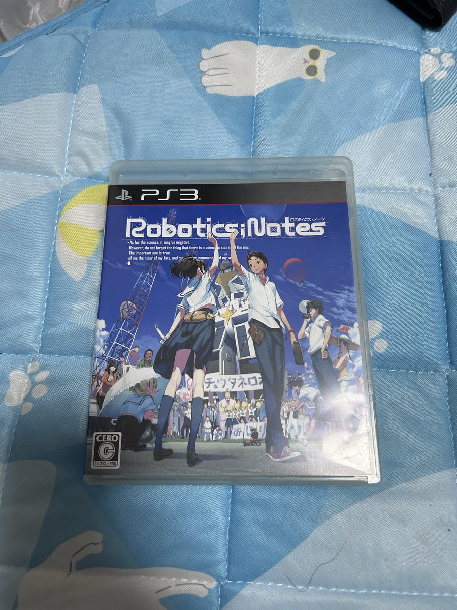 iusetaro's tweet photo. 本日の収穫
#ゲーム
#PS3
#ロ��ティックスノーツ https://t.co/B6xLjmoPj4