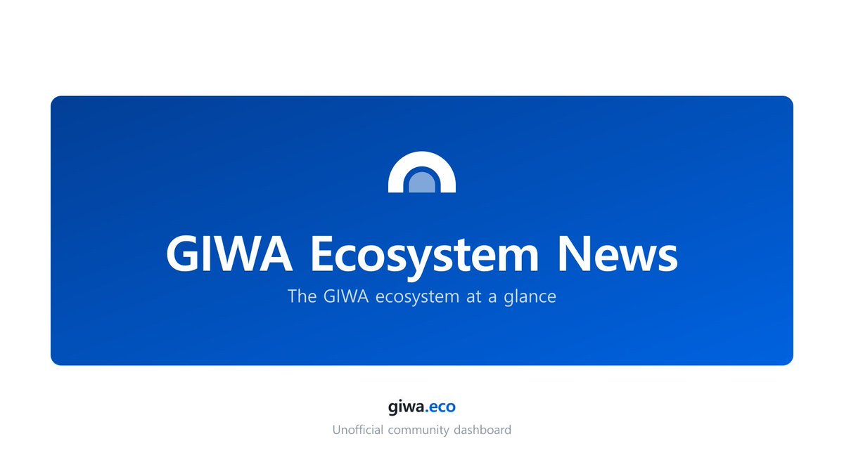 giwadoteco's tweet photo. GIWA Ecosystem News (9/17)

 - 온체인 자산운용 볼트인 Quadrix(@quadrixfinance)가 GIWA Sepolia 테스트넷에 인덱스 바스켓 3종을 열었습니다. 시가총액 상위 20종목을 담는 qX20, DeFi 프로토콜 토큰 15종의 qDEFI, 수익이 보유자에게 돌아가는 프로토콜 10종의 qREV로, 기존 데모 바스켓 QBV를 대체합니다

 - RWA 자산·펀드 발행 및 분배 OS인 Arco(@Arco_Fi)가 Ripple과 협력하는 brincvc 주관 2026 홍콩 금융혁신 프로그램(HFIP)에 선정됐다고 알렸습니다

 - 한국 텔레그램 크립토 채널의 마인드셰어를 추적하는 BARO(@Baro_Quest)가 커뮤니티 합류 이벤트 당첨자를 확정했습니다. 미션 3개를 모두 완료한 참여자는 추첨과 별개로 포인트와 NFT 배지를 프로필에서 지갑 연동 후 클레임할 수 있고, 가스비는 BARO가 부담합니다

 - Pabal(@pabalx)이 추천 보상 구조를 공개했습니다. 친구 1명당 최대 220포인트로, 지갑 연결 시 20포인트, 첫 게시와 첫 레이스에 각 100포인트, 이후 해당 친구가 얻는 레이스 포인트의 10%가 쌓이고 링크로 들어온 친구는 50포인트를 먼저 받습니다

 - GIWA 밈 런치패드 MemeFab(@memefab_fun)이 https://t.co/FRA688O9U6 프리뷰를 열었습니다. 표시되는 수치는 데모이며 거래는 아직 작동하지 않습니다