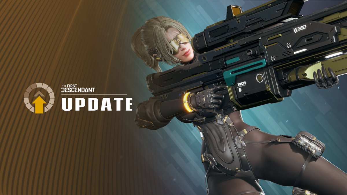 FirstDescendant's tweet photo. 📢 Details on Update 1.4.3 have been announced!

🛠️ Preview
- Cradle of Evolution
- New Descendant: Ultimate Hailey
- Lounge Storage Trade
- Transcendent Weapon Trading
