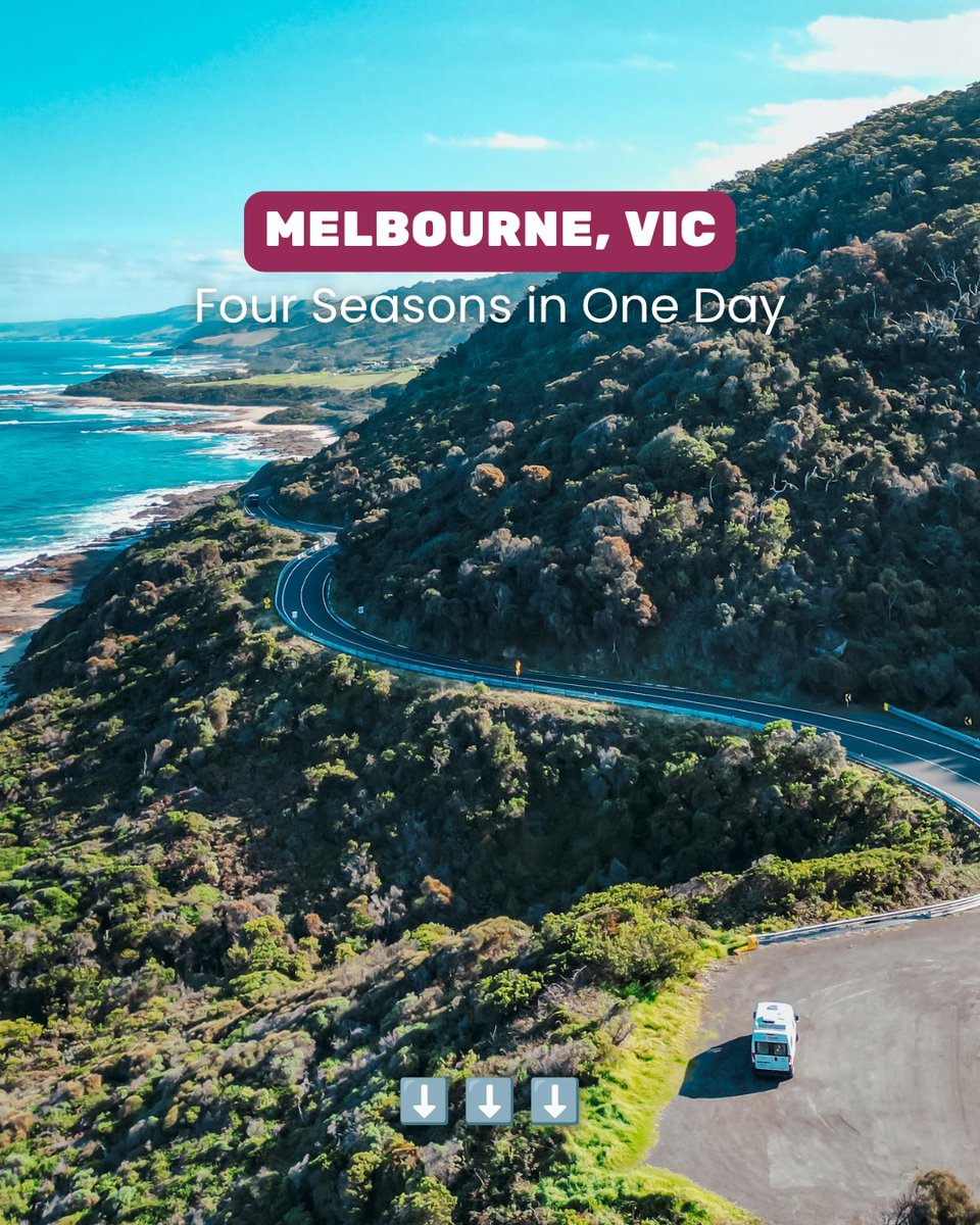 MelvinSheaff's tweet photo. Australia’s biggest myth? That it’s hot everywhere. Winter weather varies dramatically by region, so pack accordingly: from Tasmania’s cold to Cairns’ warm dry season. https://t.co/ucGz6oAuF6