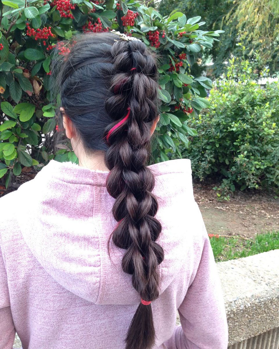 RoyArcegarng's tweet photo. First style of the year: a  made on freshly washed hair, so lots of flyaways! We would like to wish Serenah @maurankas_vlechten daughter a fantastic birthday 🎉. Hope you had plenty of 🎂and laughter. Thank you very much Saskia @tojashair for https://t.co/UGbWvabFhs
