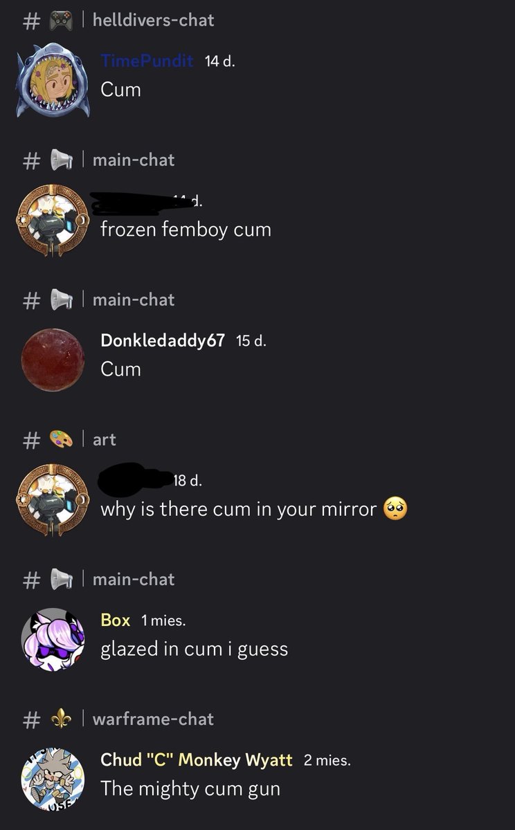 goodnightskull2's tweet photo. @DegenerateHypo @ThighNir This is his discord which has underage uses https://t.co/NeSXrO3qV5
