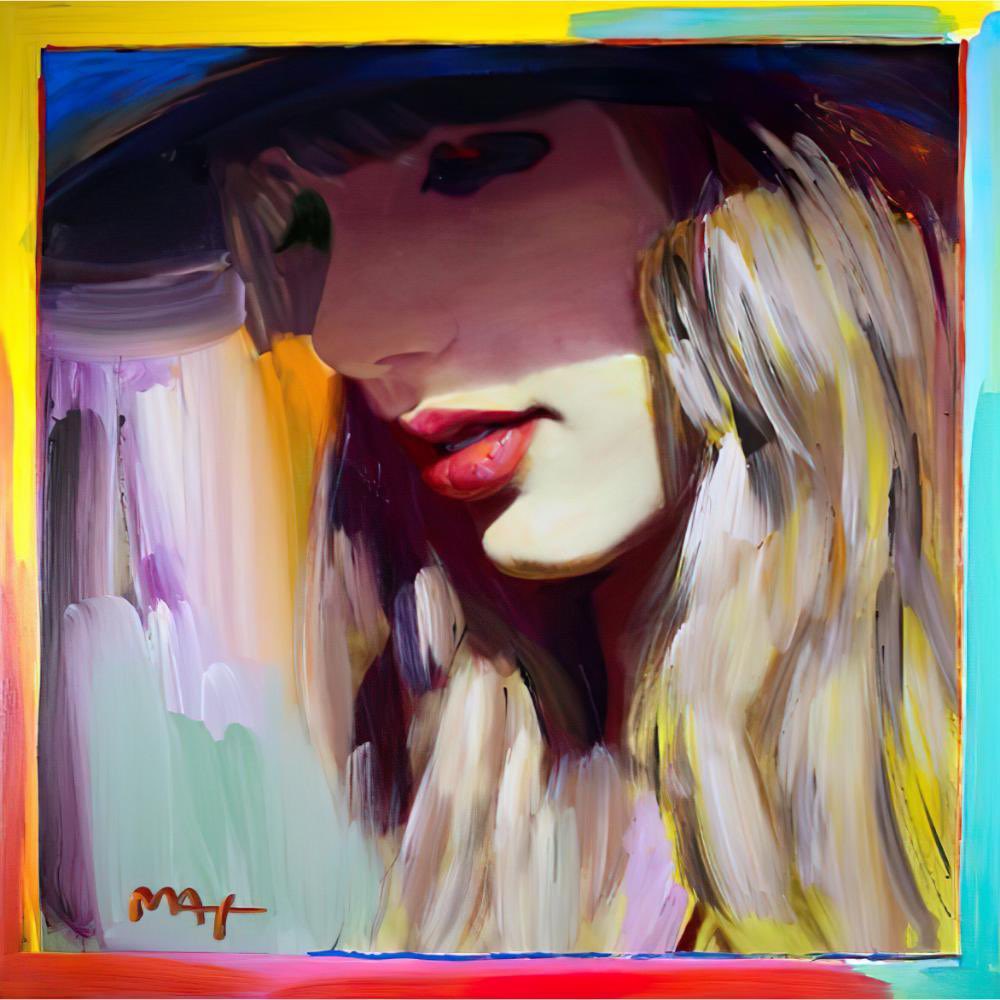 hwswiftie96's tweet photo. #PeterMax the artist who created these lovely artworks of @taylorswift13 has passed away today at the age of 88. #RIPPeterMax https://t.co/GxxypRsJsY