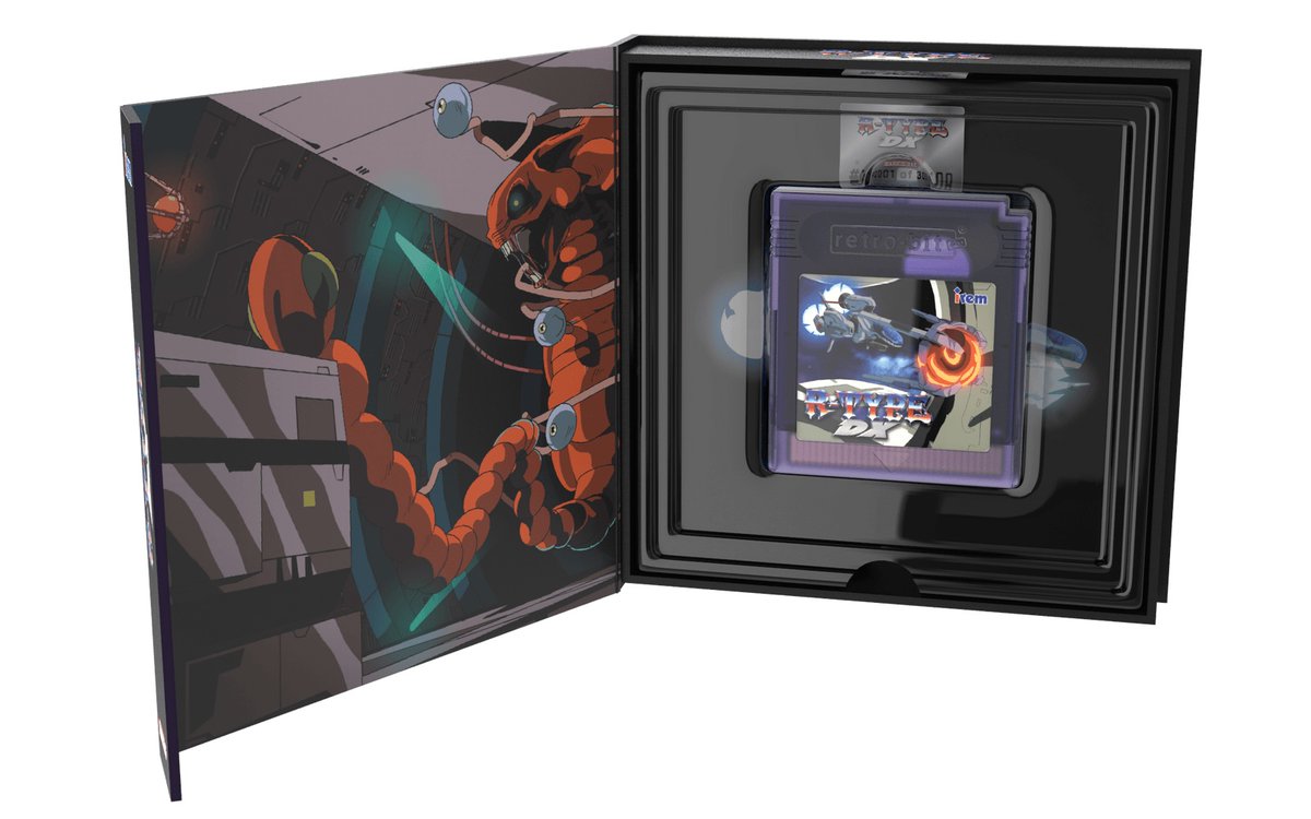 AUTOMATONJapan's tweet photo. 傑作STG『R-Type DX』GBカートリッジ版として復刻。『R-TYPE』と『R-TYPE II』が当時のまま、“ゲームボーイ実機”でプレイ可能
https://t.co/DLfpCVmw6K https://t.co/FALmA3Xbbu