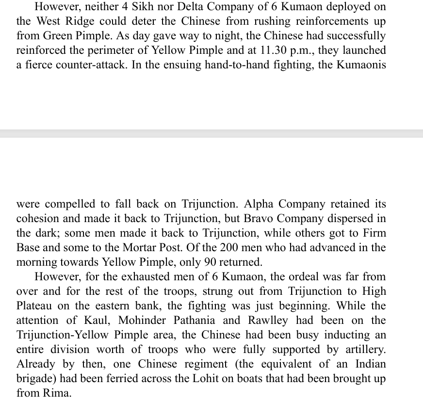 AbhishBanerj's tweet photo. Dear Suhasini,

You should know this story.

1962 war

Nehru's darling Gen Kaul gave strict orders for special strike on Nehru's bday on Nov 14

Military commanders knew it was bad idea ... but Nehru worship was more important

200 soldiers were sent, only 90 came back

(Book source: 1962, the war that wasn't, by Shiv Kunal Verma)