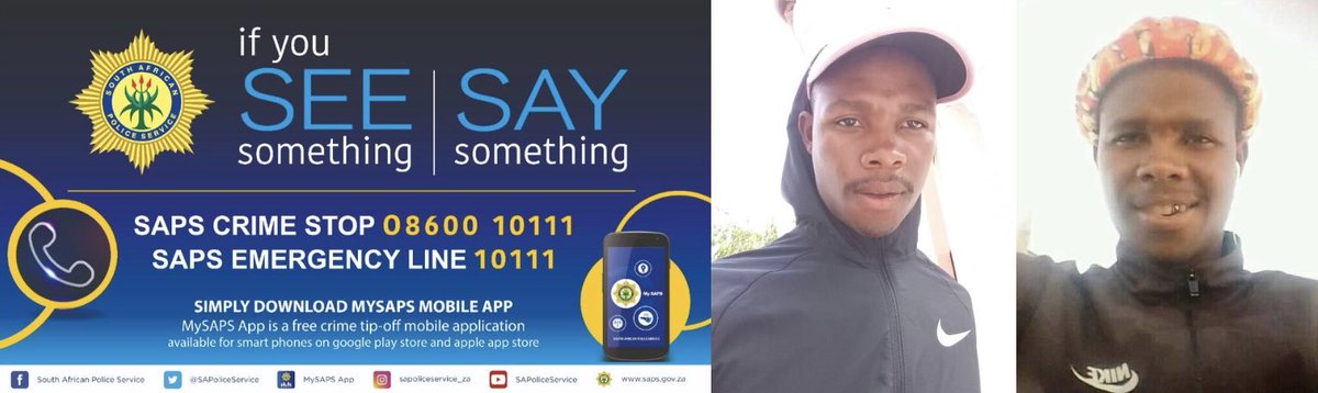 SAPoliceService's tweet photo. #sapsLIM [LIMPOPO POLICE SEEK PUBLIC ASSISTANCE TO LOCATE SUSPECT(S) INVOLVED IN MURDER, ROBBERY AND ATTEMPTED MURDER CASES]

The Police Detectives attached to the Limpopo Provincial #MurderAndRobbery Unit are appealing to members of the public to assist in locating suspect(s) involved in the serious cases, including murder, robbery and attempted murder.

The suspect(s) are wanted in connection with a murder case reported at Mogwadi during September 2025, a murder case reported at Seshego during April 2026, and a robbery and attempted murder case reported at Seshego during June 2026.

The team is also investigating a murder case stemming from an incident that occurred on 25 December 2021 at a liquor restaurant in Ga-Chokwe, Moletjie, within the Seshego policing area.

According to the investigation, the deceased, Kwena Sacra Legodi, aged 33, and his male friend were at the liquor establishment when they were allegedly attacked by a group of armed men. The suspects were allegedly armed with knives, knopkieries and slashers.

The victim sustained severe injuries and was declared deceased at the scene, while his friend managed to escape despite sustaining injuries during the attack.

The incident was reported to the police and a case was opened. Seven suspects were subsequently arrested in connection with the matter.

The accused persons were released on bail, while warrants of arrest were subsequently issued for certain accused persons who failed to attend court.

On 12 April 2026, the victim who had survived the attack on 25 December 2021 was reportedly shot and killed at his residence in Ga-Chokwe, Moletjie, within the Seshego policing area.

The police are requesting Sipho Sphola Mokwatedi, of Moletjie, Ga-Mabitsela appearing in the pictures to report to his nearest police station, as it is believed that he can assist the police to resolve these cases.

Anyone with information that can assist the police with investigations is requested to contact the Investigating Officer, Sergeant Noko Mashitisho, on 082 565 8463, or the nearest police station. Information can also be reported to #CrimeStop on 08600 10111 or via the #MySAPSApp.

The police investigations are ongoing.

#TrioCrimes #WANTED #CommunityPolicing ST